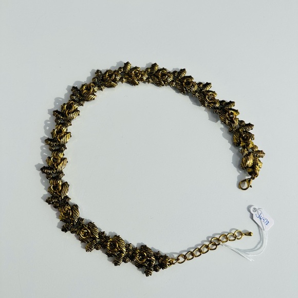 Shop for Jayu Brass and Crystal Necklace - Picture 6 of 6